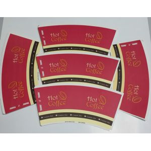 Colorful Custom Printed PE Coated Cup Paper Fan with Flexo or Offset Printing
