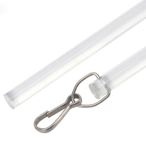 10mm 13mm Clear Transparent Fabric Curtain Pull Wands