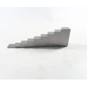 9 Step Wedge Test Block With Orange Case 0.1-2 Inch Calibration 1018 Steel