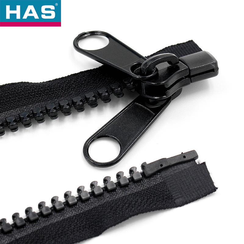 Buy cheap #10 Vislon Zipper with Open-end and double-sided for tent or sleeping bag from wholesalers