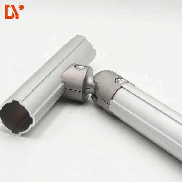 Buy DYJ28-B07 Lean Tube Generation Industrial 180 Degree Fixed Inner Joint Aluminum Alloy at wholesale prices