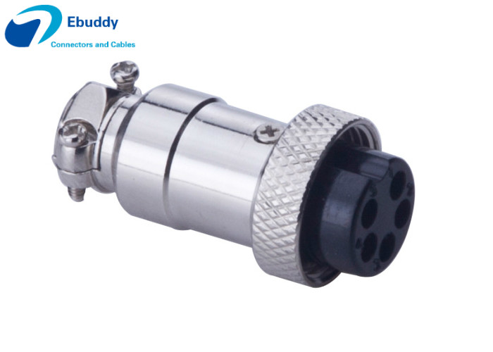 Quality GX16 5 Pin Metal Aviation Plug Connector M16 Chassis Panel Mount Plug and Socket for sale
