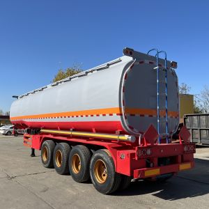 Quality Brand New 3/4 Axle Hot Oil Tank Trailer (Dimensions: 11800*2500*3700mm Can Be Customized According To Customer Needs) for sale