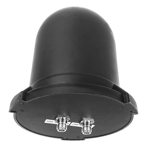 Dual band 2.4ghz VHF VSWR 1.5 RF Helical Fiberglass antenna for low altitude FPV