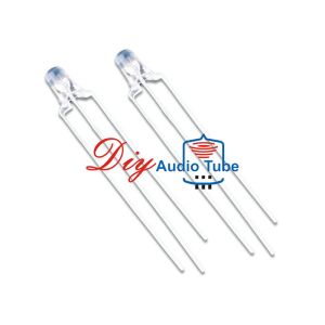 Custom Luminous Intensity Blue Light Emitting Diode , 5mm LED Diode For