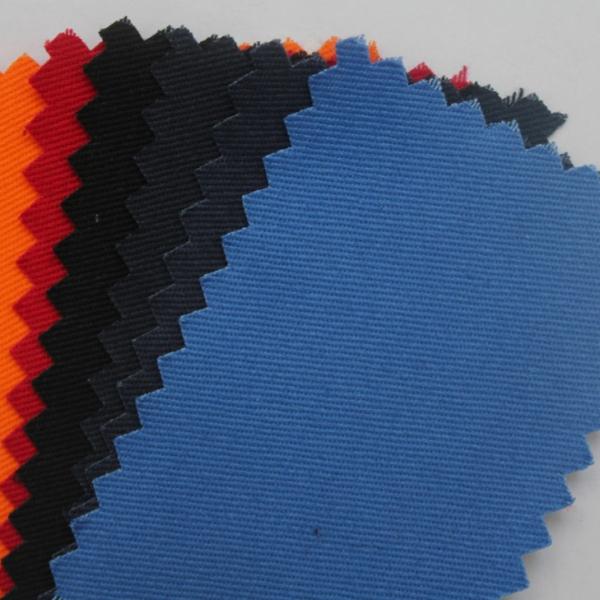 Poly Cotton 80*20 3 1 Heavy Weight Carded TC Drill Work Wear Pants Caps Fabric Surplus