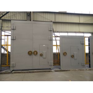 UL Class 3 Height 2500mm Fireproof Security Door Double Opening