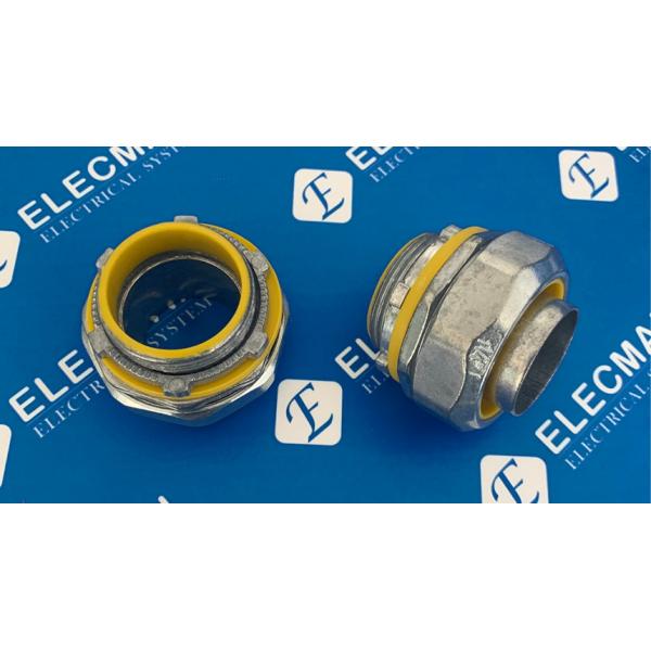 Zinc Straight Liquid Tight Connector 1-1/4 Inch
