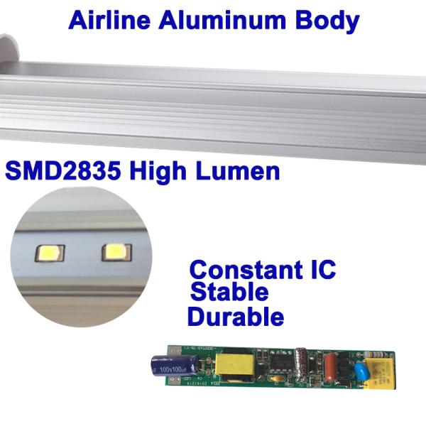 1450MM T5 LED Tube 23W 25W Magnetic Ballast Compatible 110lm/W-160lm/W