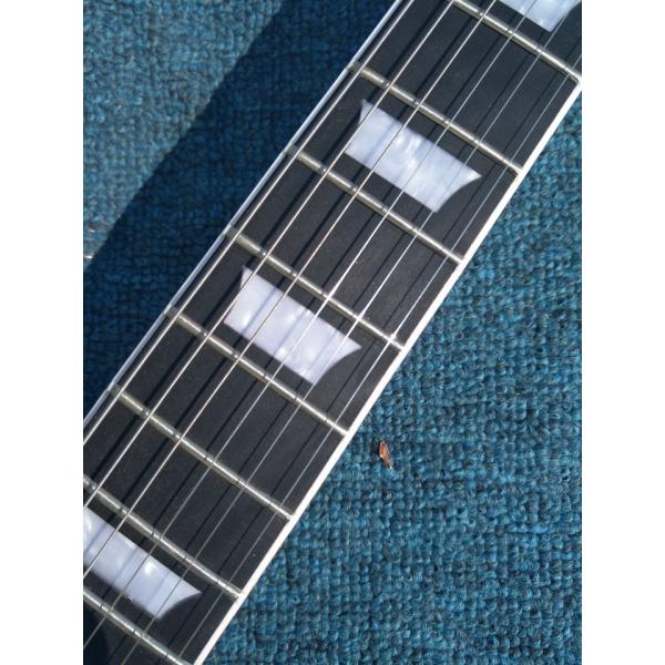 Tiger flame 1959 R9 LP standard electric guitar piece by piece neck body, Tune-o-Matic bridge, FRET binding free deliver