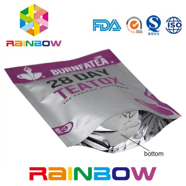 Buy Food Grade Plastic Pouches Packaging Mylar k Laminated Tea Packing Bag at wholesale prices