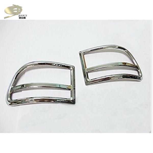 Buy Rear Reflector Cover 4wd For Mazda Bt-50 2012-2019 Chrome Abs Matte Black at wholesale prices