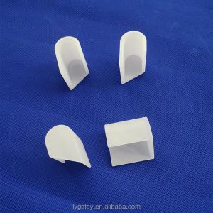 SIO2 Opaque Shaped Quartz Parts High Density