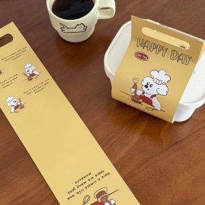 Custom Chef Dog Cake Box Set for Bakery Branding