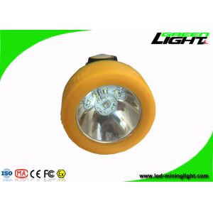China Explosion Resistant LED Mining Cap Lamp Long Working Time With Charging Indication on sale