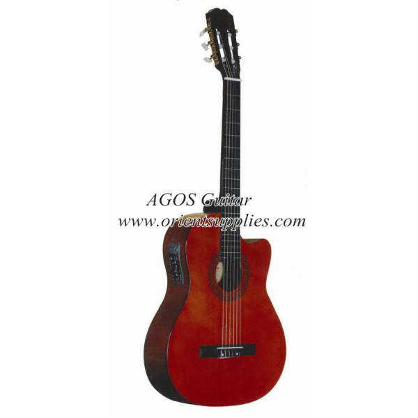 Buy 39inch Spruce plywood Classical guitar with 4 band EQCG3920C-EQ4 at wholesale prices