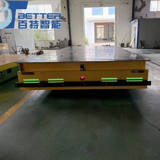 Buy China Supply Self Propelled Mining Automated Flatbed Transfer Cart at wholesale prices