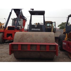 Used Road Roller Dynapac Ca25D Single Drum Roller Made in Sweden Secondhand Soil