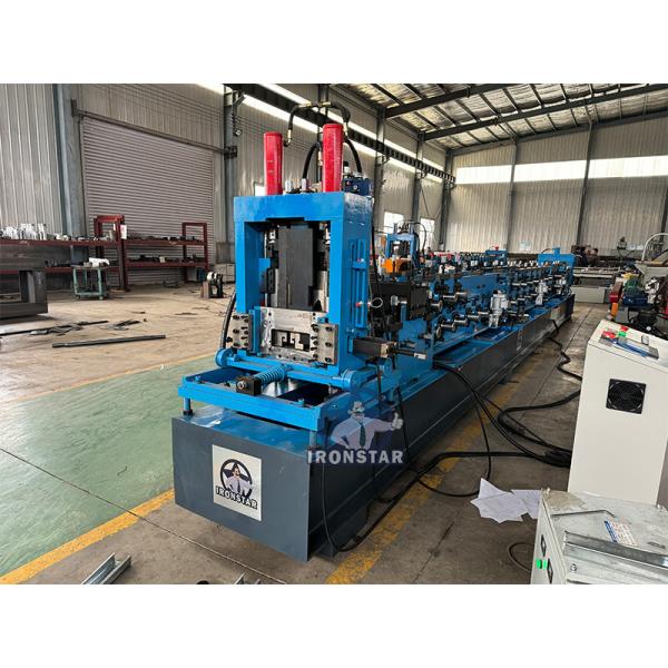 80-300mm automatic size changeable C purlin making machine for Ecuador