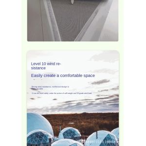 6m Transparent Starlight Camping Tent