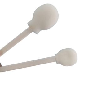 Sterilie Round Head Long Handle Cleanroom Swabs Disposable