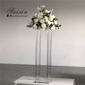 ZT-362 Wedding crystal acrylic wedding centerpiece flower stand