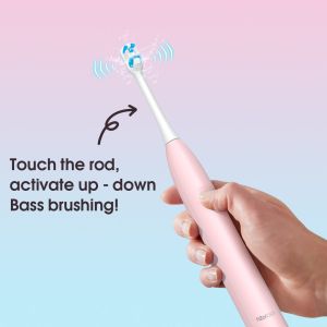 Soft Bristle Electric Toothbrush ABS Plastic Rechargeable IPX7 Waterproof Travel
