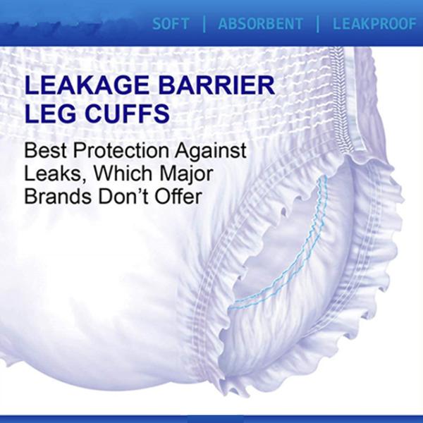 Premium Disposable Adult Pull Up Diaper With Super Absorption Adult Incontinent Usage