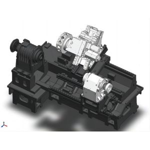 FANUC Syntec Milling And Turning Machine Interpolated Y Axis