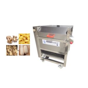 Carrot Cleaning Peeling Polishing 1TPH Vegetable Washing Machine