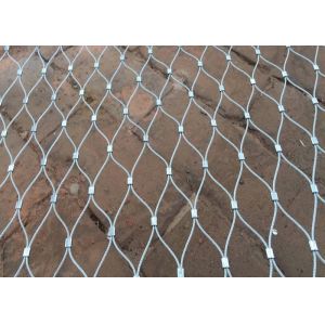 Inox Webnet Decorative Rope Mesh For Bridges / Stairs Infill Protection