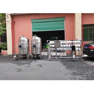 6TPH RO Water Treatment System Industry Deionized Pure Water Plant