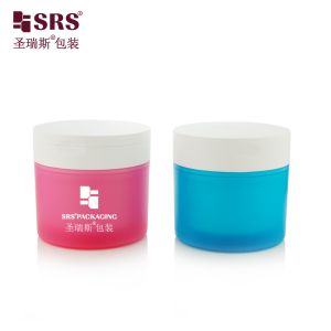 SRS1 120g 150g Spoon Magnet Double Wall PP PCR Recycled Plastic Facial Mask Gel