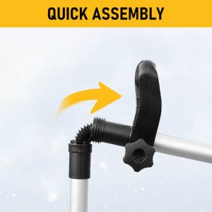 Compact Electric Snow Shovel Cordless Rechargeable Lightweight Snow Blower for