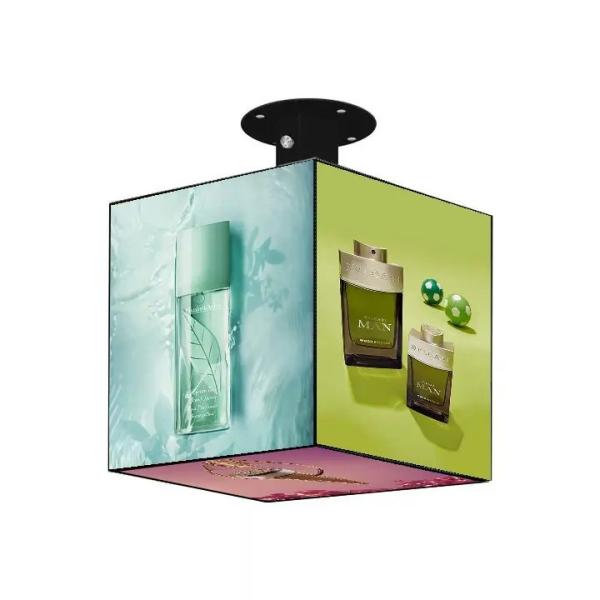 Indoor P2.5 Full Color Magic Cube LED Display 320*320*320mm For Advertising