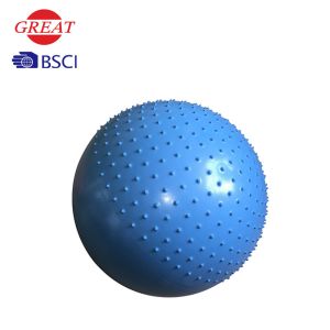 China Inflatable Massage 200KG Load Bearing 75cm Gym Balance Ball on sale