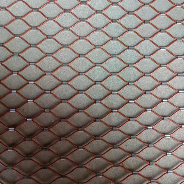 Buy 316 Architectural Flexible Cable Mesh Stainless Steel Wire Rope Balustrade at wholesale prices