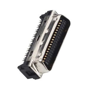 1.27mm scsi connector cen-type male mating with 6321/6321M 50 pins phosphor