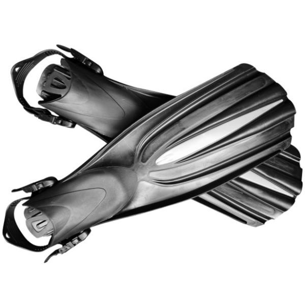 Nonslip Tech Diving Swim Fins Corrosion Resistant Multipurpose