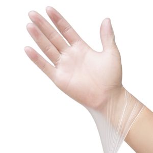 Eco Friendly XL 115mm Disposable Medical PVC Gloves