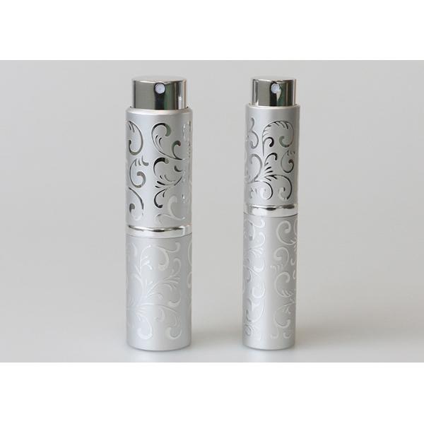 Buy Professional design mini silver 10ml twist and spritz atomiser at wholesale prices