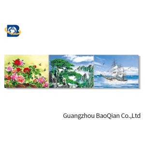 Beautiful Flower 3d Stereograph Printing , 3d Customized Printing Sevice