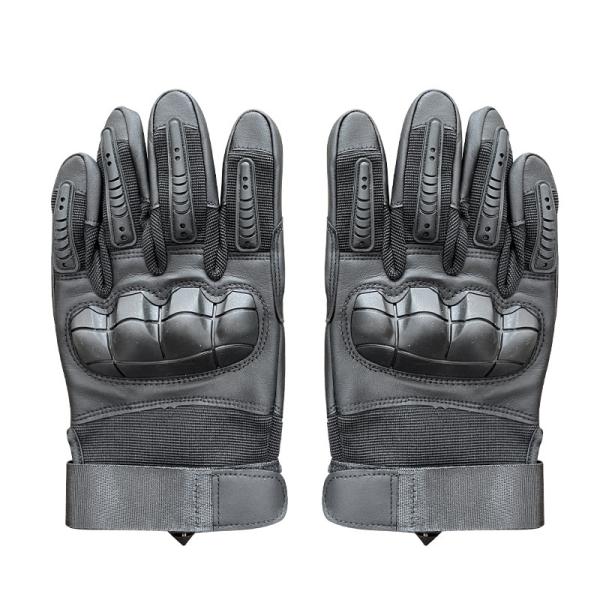 Customizable Hard-Knuckle Anti-Slip Microfiber Leather Gloves with ISO9001
