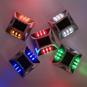 Traffic Safety Equipment Solar Flashing Aluminum LED Road Stud