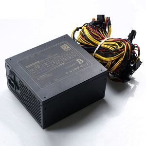 ATX Power Supply 1600W Gold Machine Multichannel PSU 90% High Efficiency