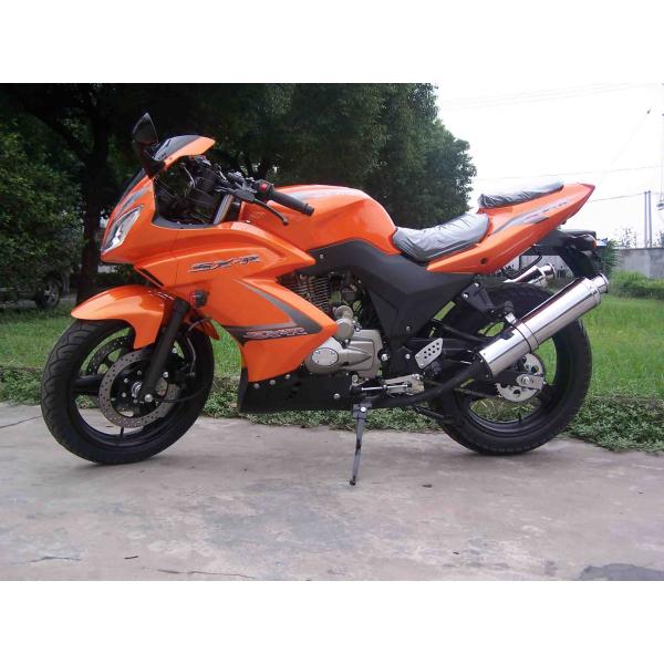 Yamaha Honda Suzuzki Motorcycle Motorbile Motor 200cc Orange Drag Racing