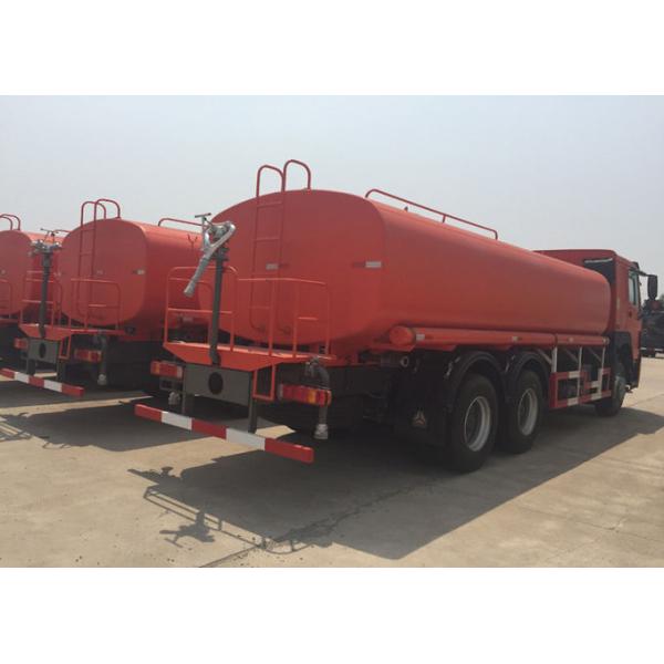 Internal Anti - Corrosion Construction Water Transport Trucks 18-25CBM