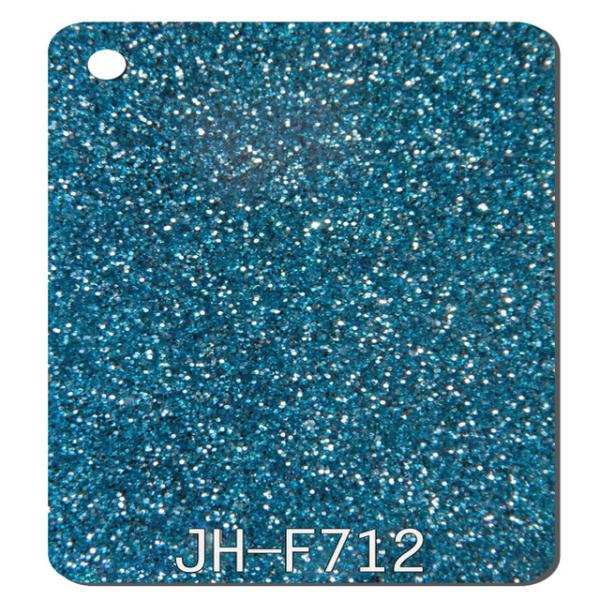 Buy 1/8''  Blue Glitter Acrylic Sheets Plexiglass Cast Hard Plastic Sheets at wholesale prices