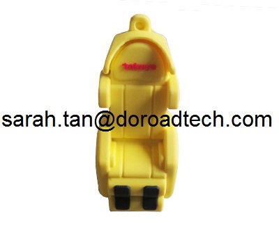 PVC Custom-made Wholesale Cute Mini Chair Shape USB Flash Drive