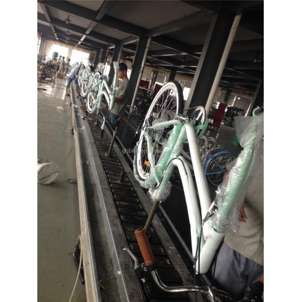 Single Speed Bicycle Classic City Cruiser Bike Women Step Through Lady Bikes 1.8m Long